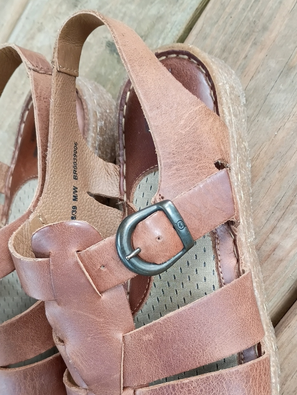 Born Fisherman Closed-toe Sandals 8 - Picture 5 of 12